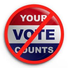 Voter Suppression - Your Vote Counts - Not